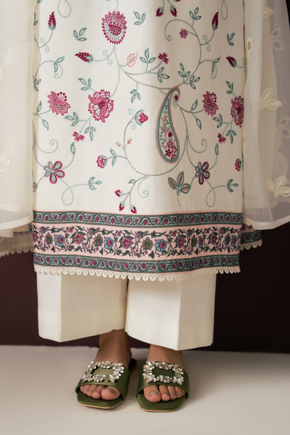 Xenia Formals | Namah Lawn 26 | SKY STILL - Formal Dress - available at Maria Faisal in UK and USA.