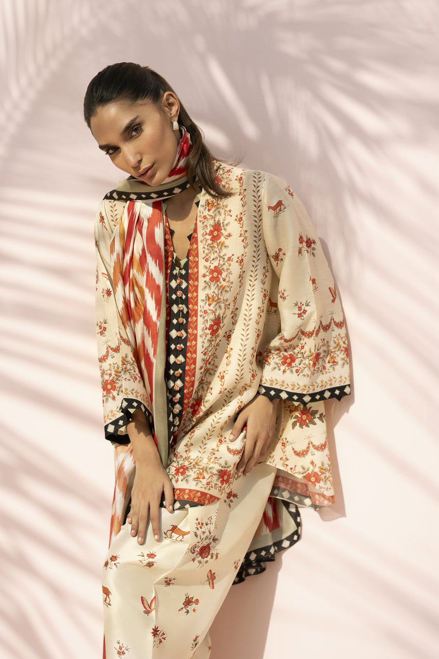 Sania Maskatiya | Eid ul Adha Edit | Ruma - Luxury Dress - available at Maria Faisal in UK and USA.