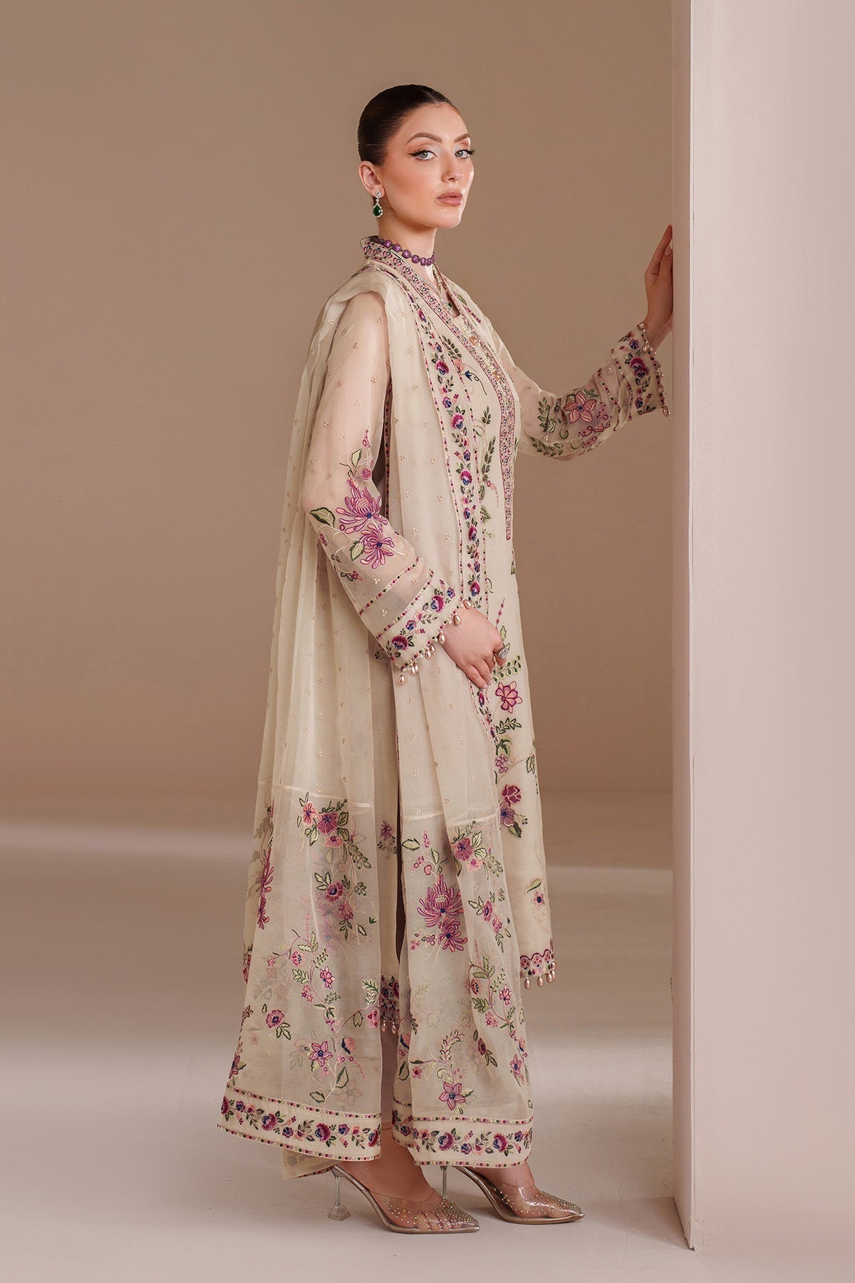 Alizeh | Threads Eid Festive Edit 26 | AF-BDHG-5041-Victoria - Formal Dress - available at Maria Faisal in UK and USA.