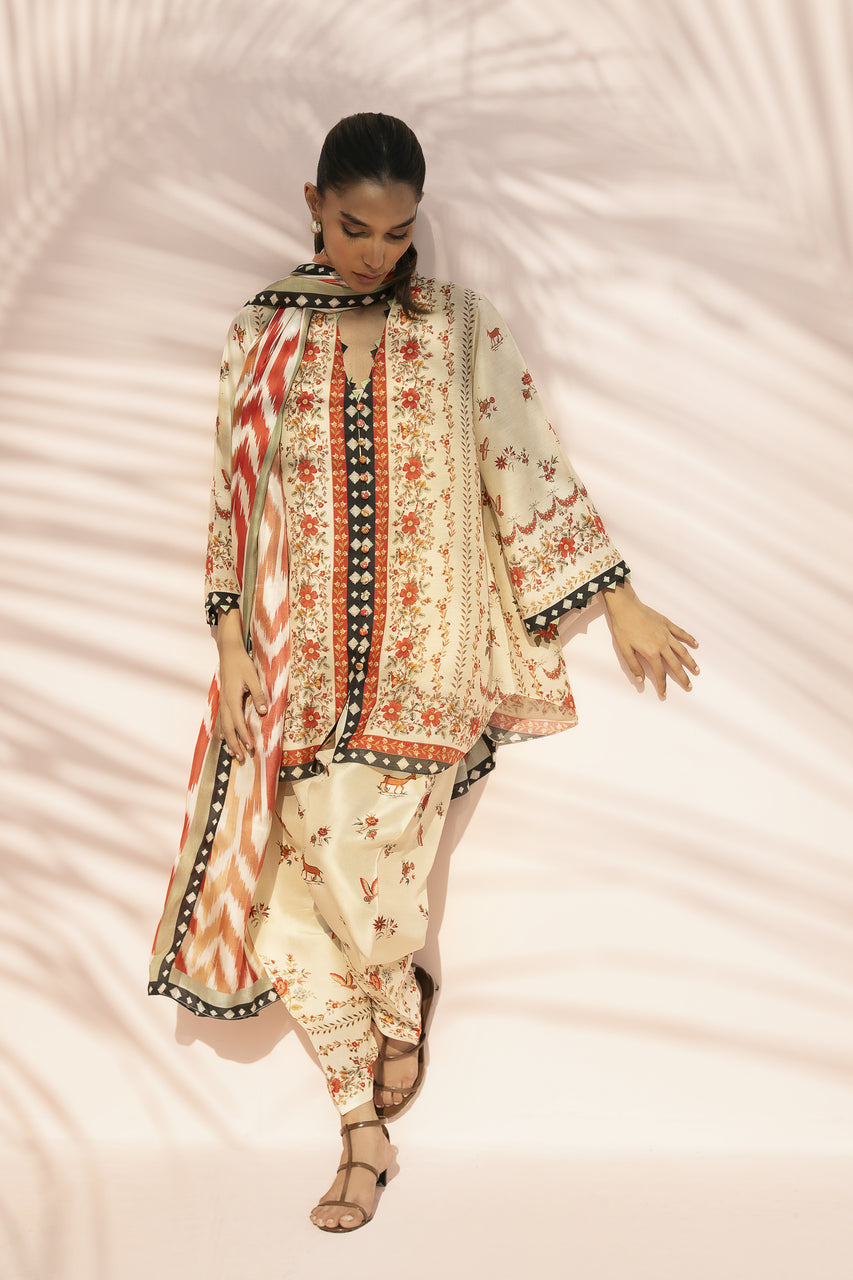 Sania Maskatiya | Eid ul Adha Edit | Ruma - Luxury Dress - available at Maria Faisal in UK and USA.
