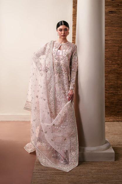 Emaan Adeel | Starlit Jewels | Pearl Essence - Formal Dress - available at Maria Faisal in UK and USA.