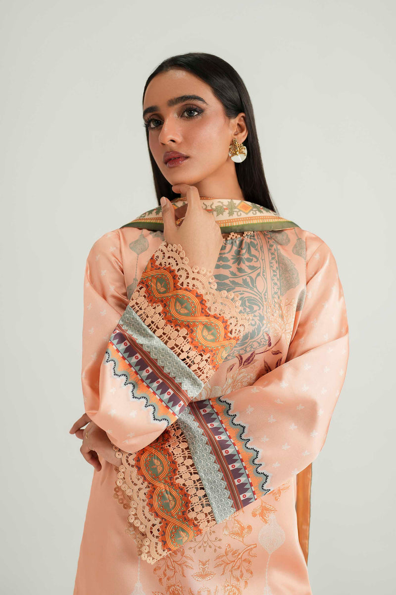 Akbar Aslam | Silk Pret | Cinder - Luxury Dress - available at Maria Faisal in UK and USA.