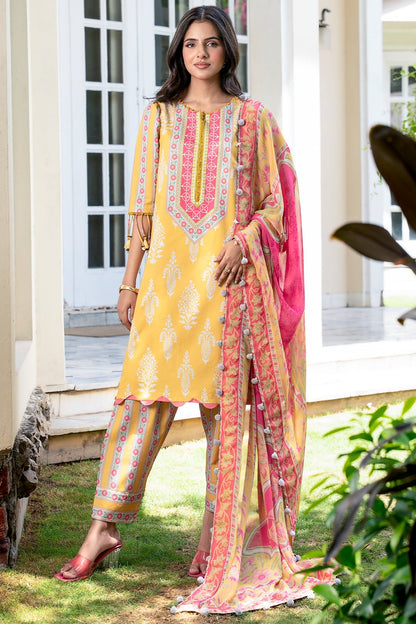 Charizma | C Print Lawn | CP6-26 - Luxury Dress - available at Maria Faisal in UK and USA.