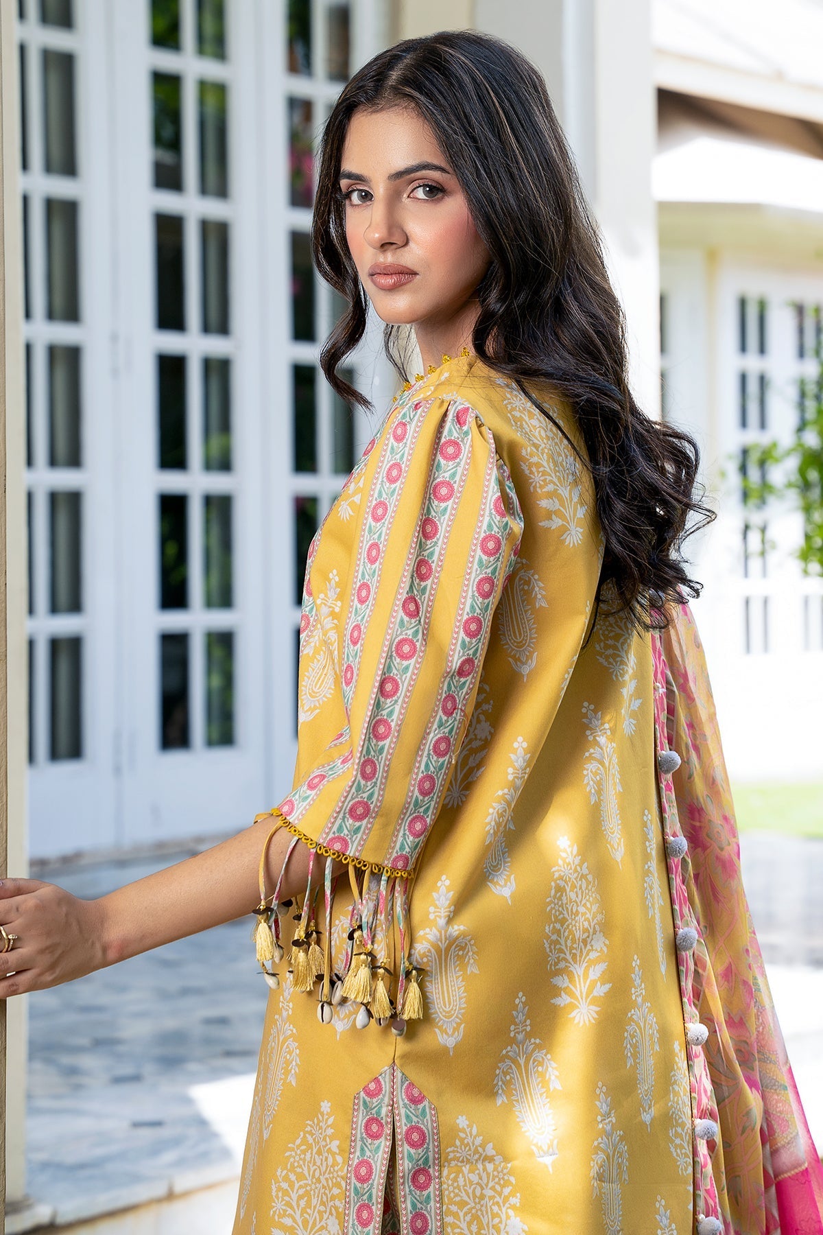 Charizma | C Print Lawn | CP6-26 - Luxury Dress - available at Maria Faisal in UK and USA.
