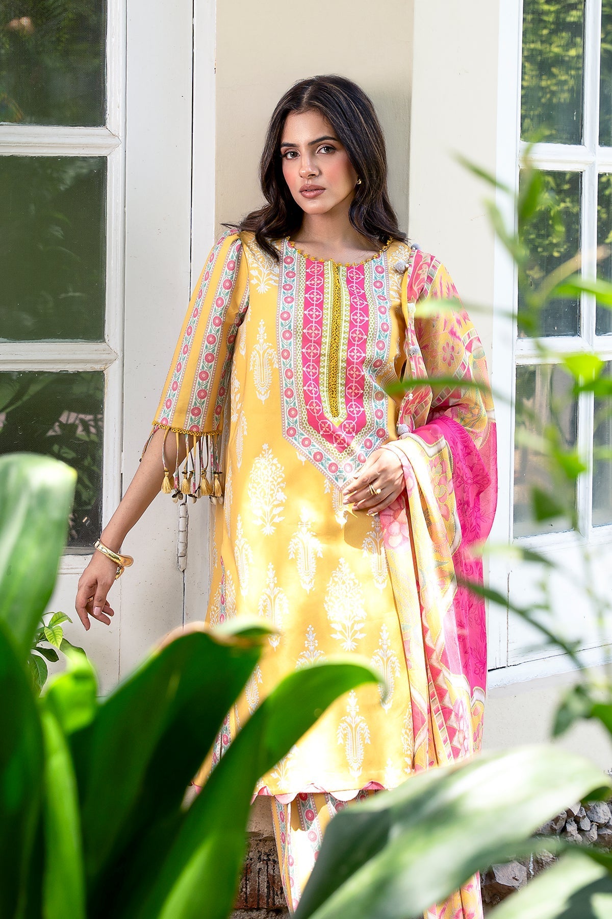 Charizma | C Print Lawn | CP6-26 - Luxury Dress - available at Maria Faisal in UK and USA.