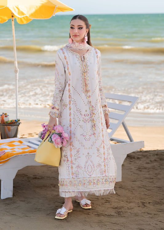 Kanwal Malik | Mira Summer Lawn 26 | Luna - Luxury Dress - available at Maria Faisal in UK and USA.