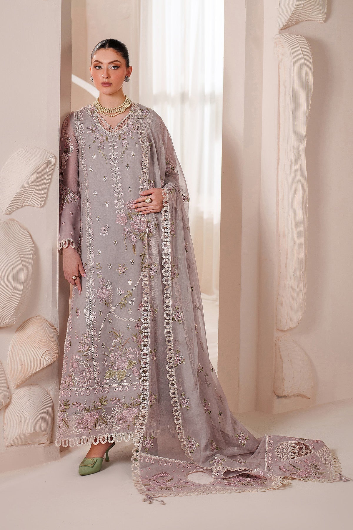 Alizeh | Threads Eid Festive Edit 26 |AF-BDHG-5044-Annie - Formal Dress - available at Maria Faisal in UK and USA.