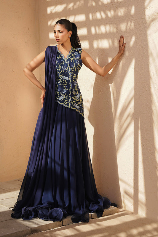 Sania Maskatiya | Eid ul Adha Edit | Yema (B) - Luxury Dress - available at Maria Faisal in UK and USA.