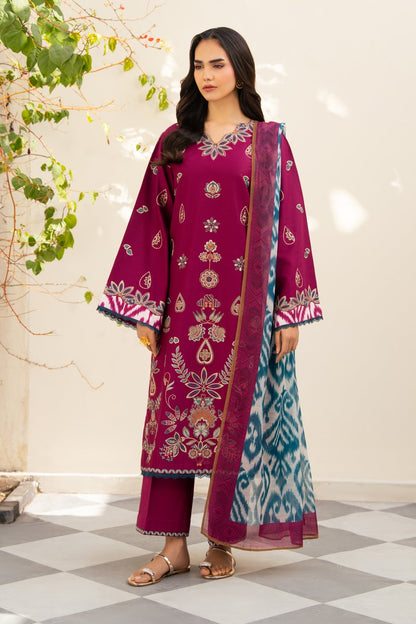 Xenia Formals | Namah Lawn 26 | NELAM - Formal Dress - available at Maria Faisal in UK and USA.