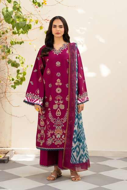 Xenia Formals | Namah Lawn 26 | NELAM - Formal Dress - available at Maria Faisal in UK and USA.