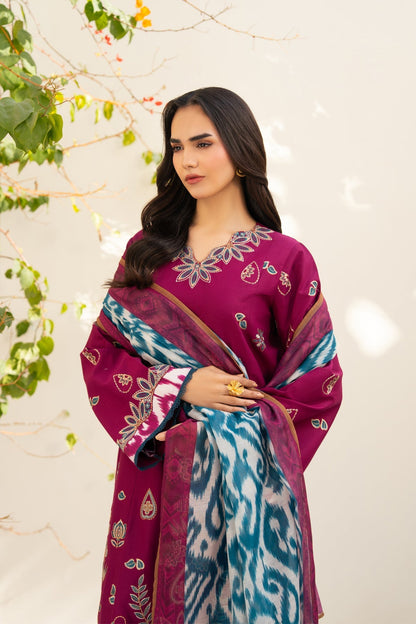Xenia Formals | Namah Lawn 26 | NELAM - Formal Dress - available at Maria Faisal in UK and USA.