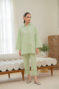 Sahar | Pre Essential Emb Edit | Jade Mist - Ladies Clothes - Maria Faisal