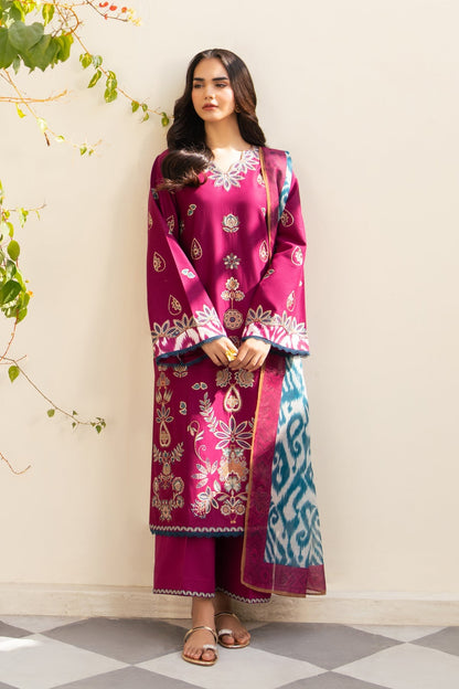 Xenia Formals | Namah Lawn 26 | NELAM - Formal Dress - available at Maria Faisal in UK and USA.