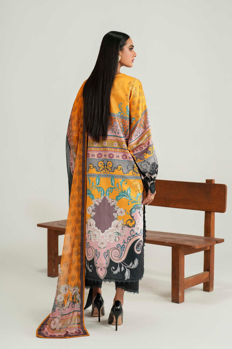 Akbar Aslam | Silk Pret | Naira - Luxury Dress - available at Maria Faisal in UK and USA.