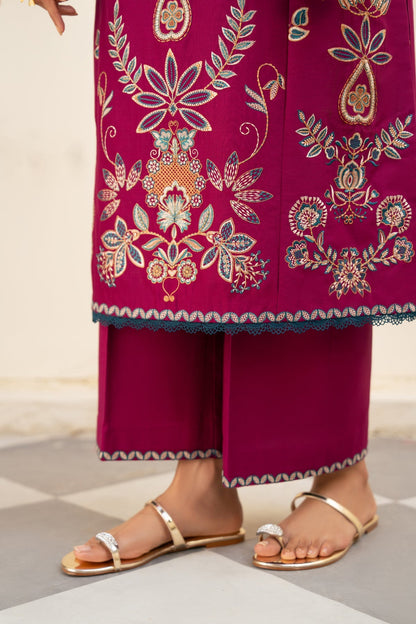 Xenia Formals | Namah Lawn 26 | NELAM - Formal Dress - available at Maria Faisal in UK and USA.