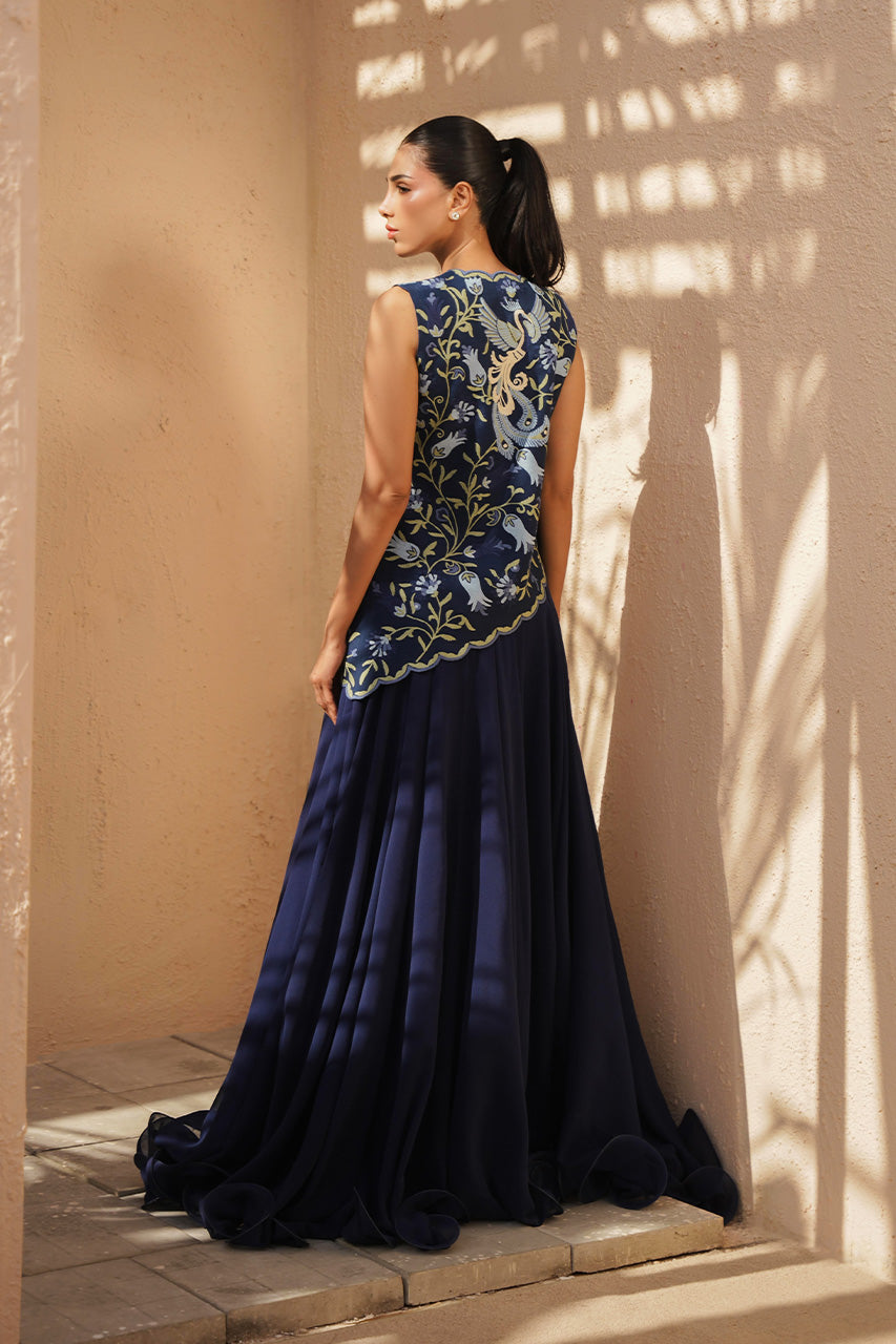 Sania Maskatiya | Eid ul Adha Edit | Yema (B) - Luxury Dress - available at Maria Faisal in UK and USA.