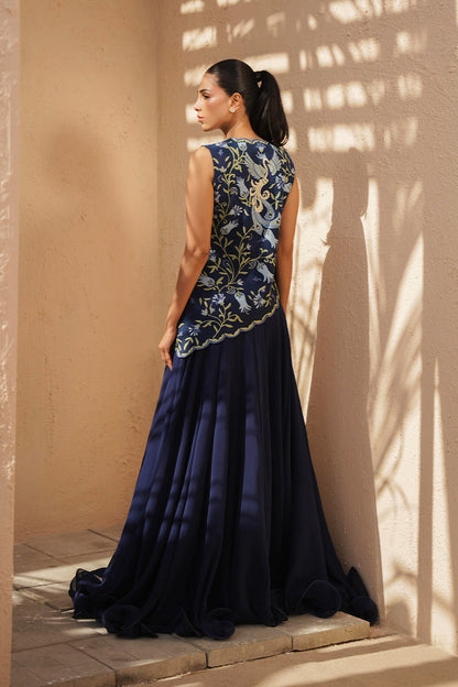 Sania Maskatiya | Eid ul Adha Edit | Yema (B) - Luxury Dress - available at Maria Faisal in UK and USA.