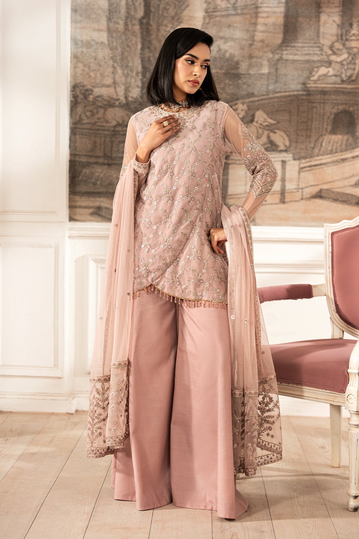 Zarif | Formal Edit 25 | ZFE-03 VIVIAN by Maria Faisal - Registered Vendor of : Zarif - type : Ladies Clothes - 100% original wedding dresses