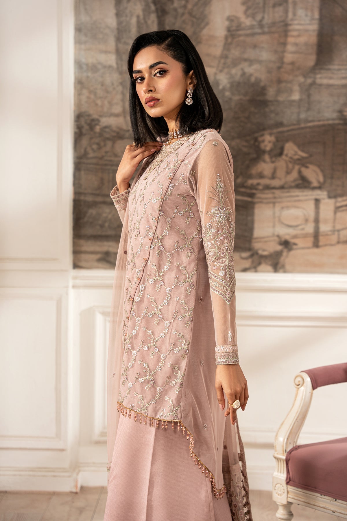 Zarif | Formal Edit 25 | ZFE-03 VIVIAN by Maria Faisal - Registered Vendor of : Zarif - type : Ladies Clothes - 100% original wedding dresses