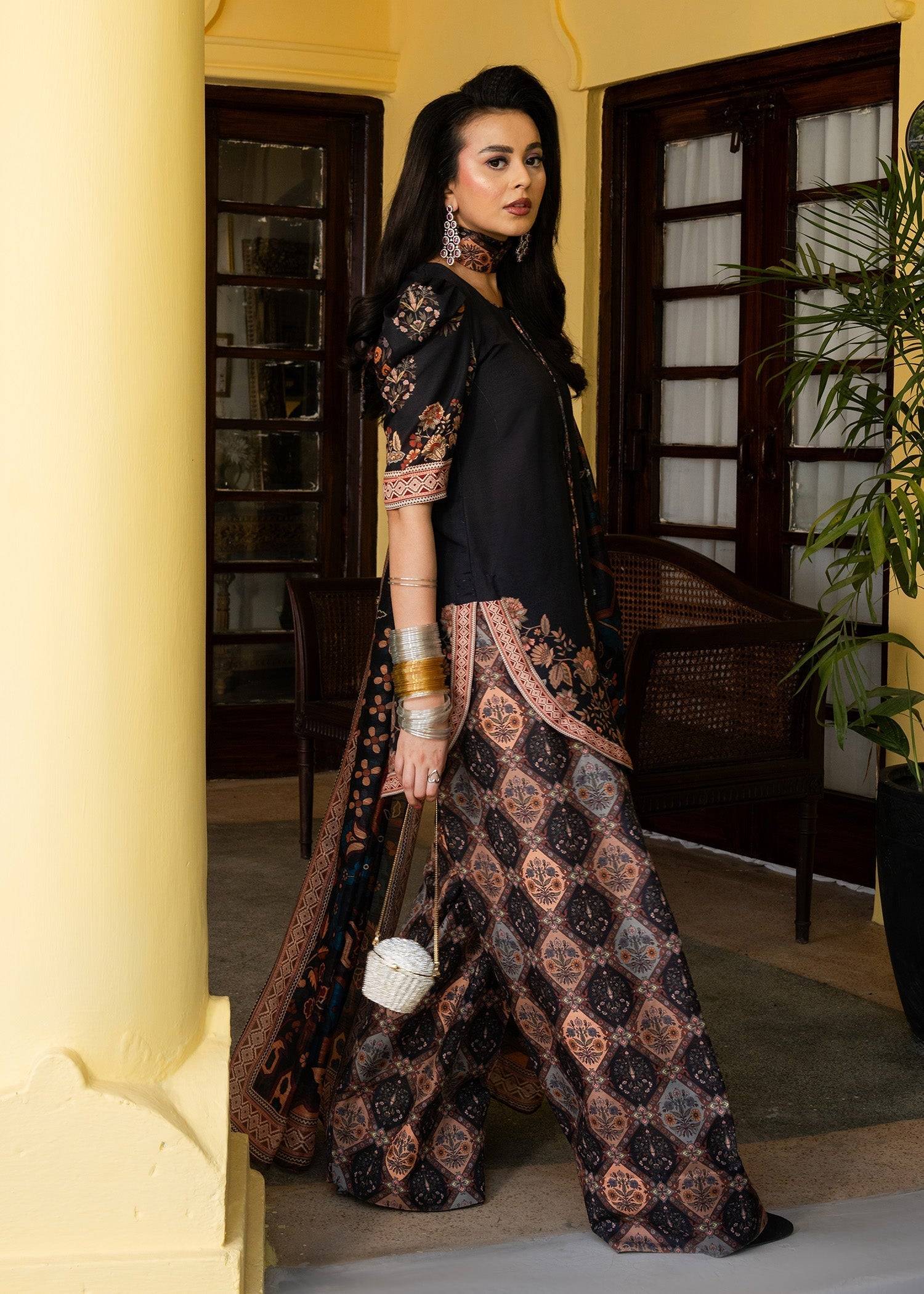 Maria Osama Khan | Retro Lawn 25 | Nazia by Maria Faisal - Registered Vendor of : Maria Osama Khan - type : Ladies Clothes - 100% original wedding dresses