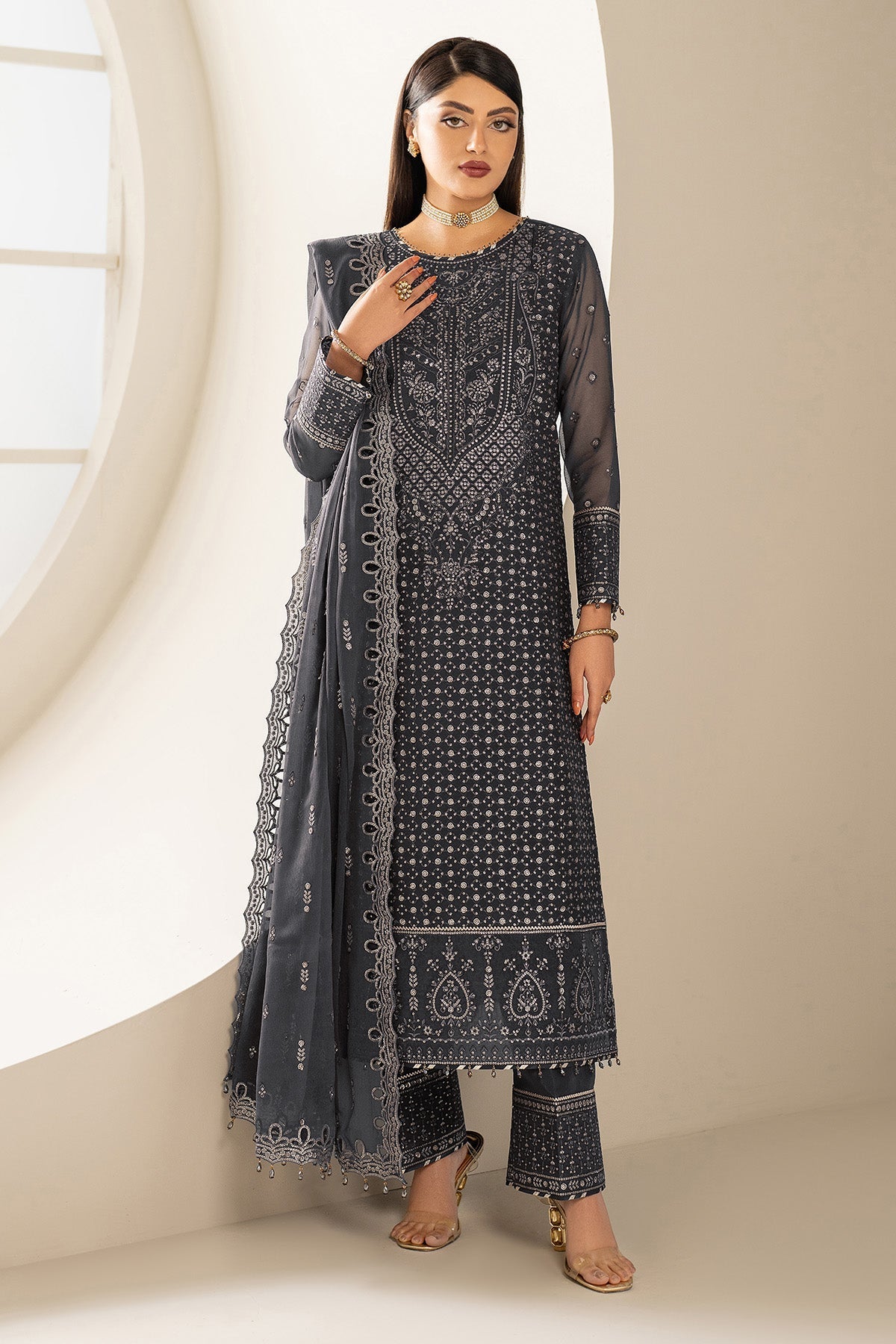 Alizeh | Formals Wear | AF-CH-2189-Akoya - Ladies Clothes - Maria Faisal