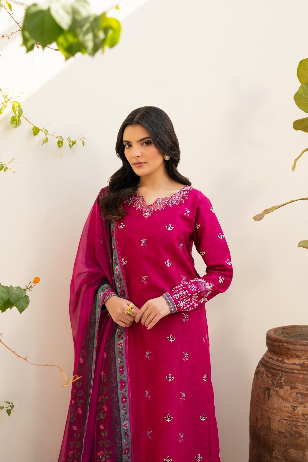 Xenia Formals | Namah Lawn 26 | VEYRAH - Formal Dress - available at Maria Faisal in UK and USA.