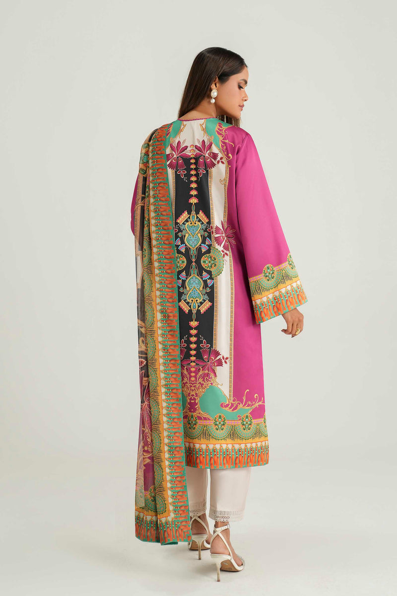 Akbar Aslam | Silk Pret | Solace - Luxury Dress - available at Maria Faisal in UK and USA.