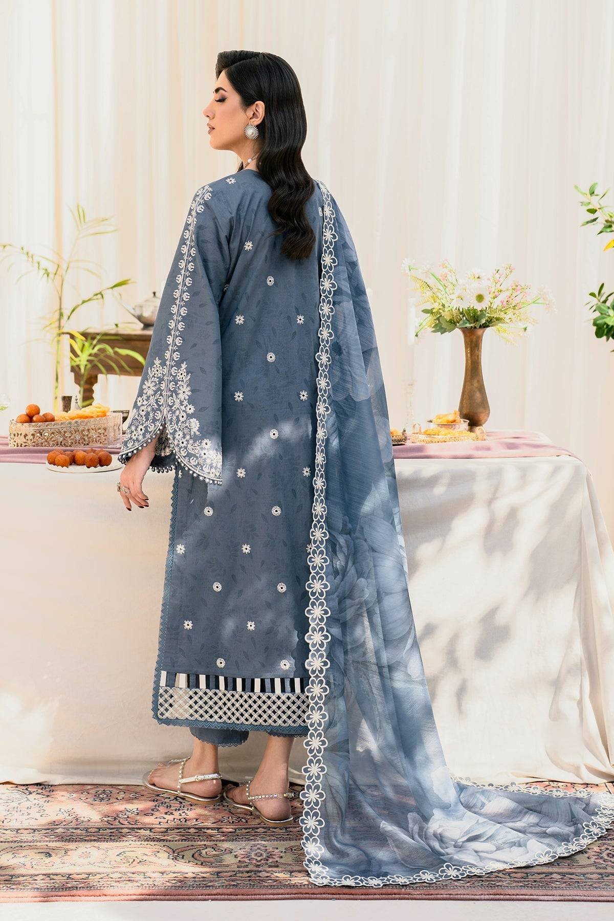 Zarif | Lamhay Luxury Eid Lawn 25 | 06 SAFAH by Maria Faisal - Registered Vendor of : Zarif - type : Ladies Clothes - 100% original wedding dresses