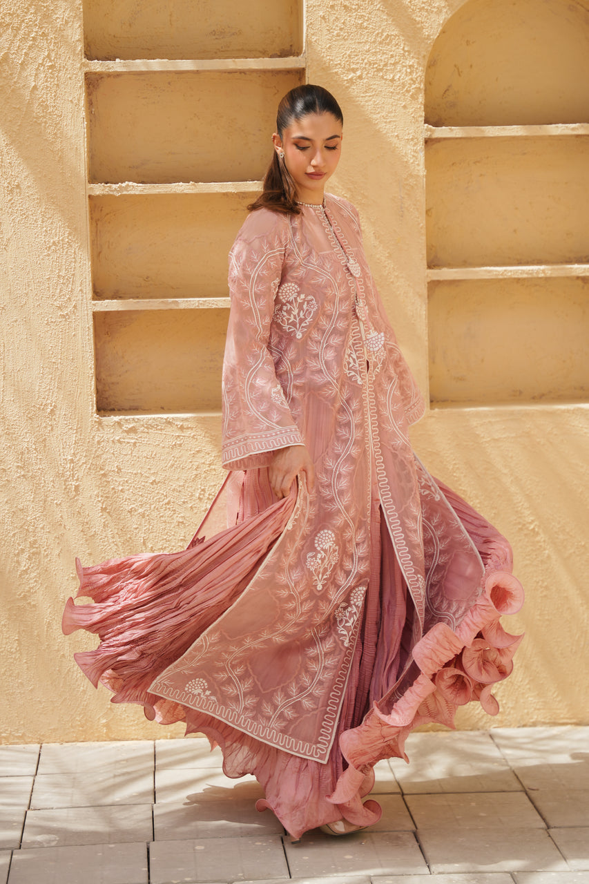 Sania Maskatiya | Eid ul Adha Edit | Usha - Luxury Dress - available at Maria Faisal in UK and USA.
