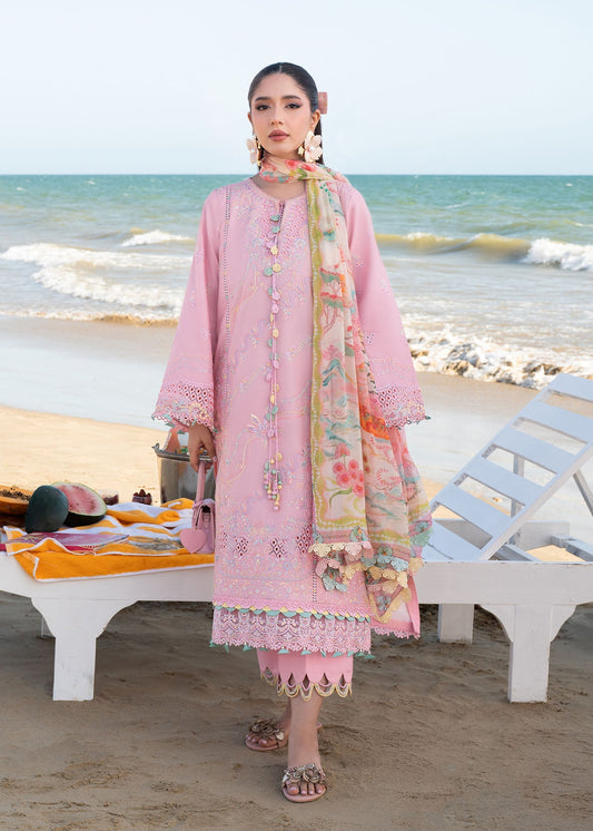 Kanwal Malik | Mira Summer Lawn 26 | Rosee - Luxury Dress - available at Maria Faisal in UK and USA.