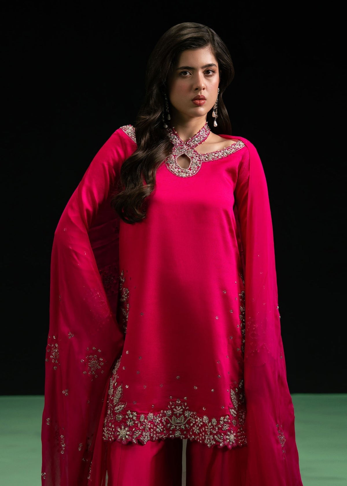 Dastoor | Leia Luxury Pret 26 | Erna - Formal Dress - available at Maria Faisal in UK and USA.