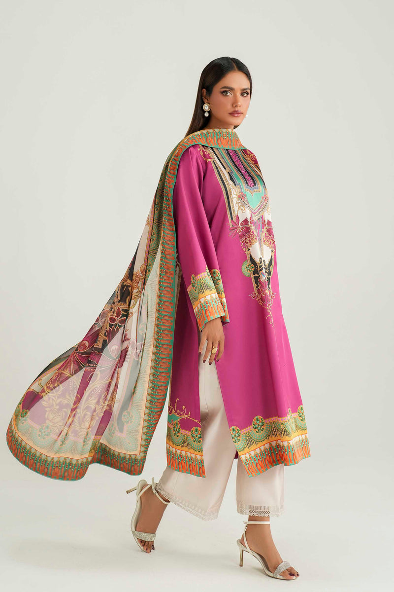 Akbar Aslam | Silk Pret | Solace - Luxury Dress - available at Maria Faisal in UK and USA.