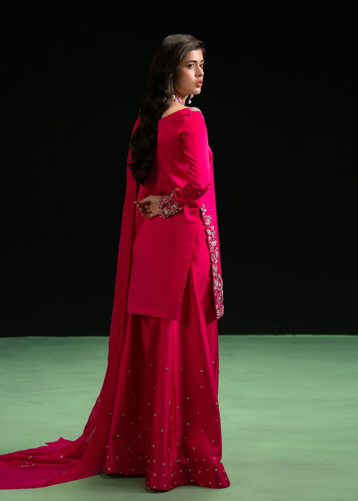 Dastoor | Leia Luxury Pret 26 | Erna - Formal Dress - available at Maria Faisal in UK and USA.