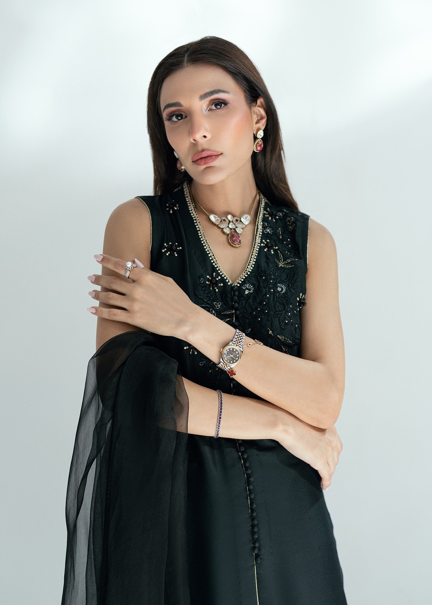 Umsha | Soiree De Rose | Dreamlight - Ladies Clothes - Maria Faisal