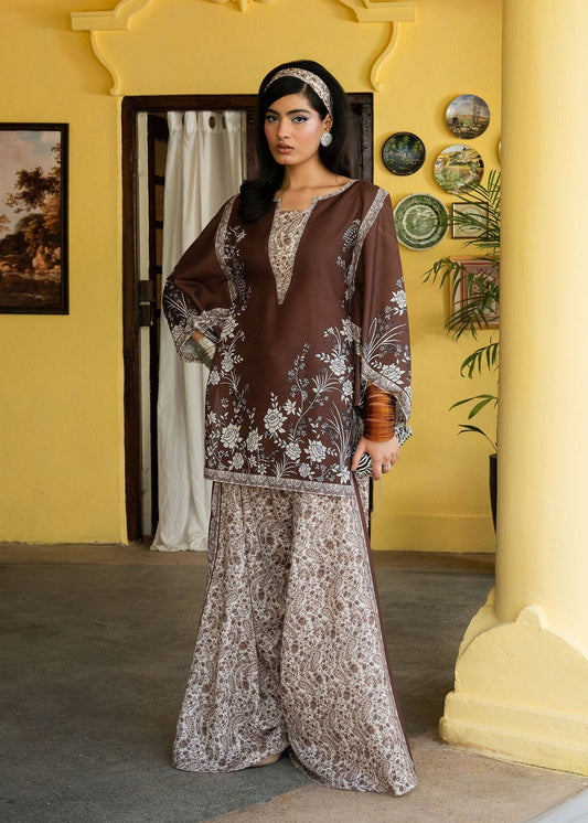 Maria Osama Khan | Retro Lawn 25 | Laleen by Maria Faisal - Registered Vendor of : Maria Osama Khan - type : Ladies Clothes - 100% original wedding dresses