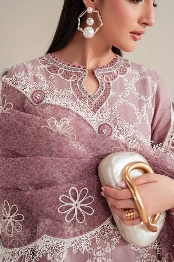 Jazmin | Iris Luxury Lawn 25 | IL'25-D10 by Maria Faisal - Registered Vendor of : Jazmin - type : Ladies Clothes - 100% original wedding dresses