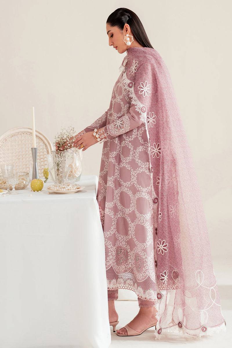 Jazmin | Iris Luxury Lawn 25 | IL'25-D10 by Maria Faisal - Registered Vendor of : Jazmin - type : Ladies Clothes - 100% original wedding dresses