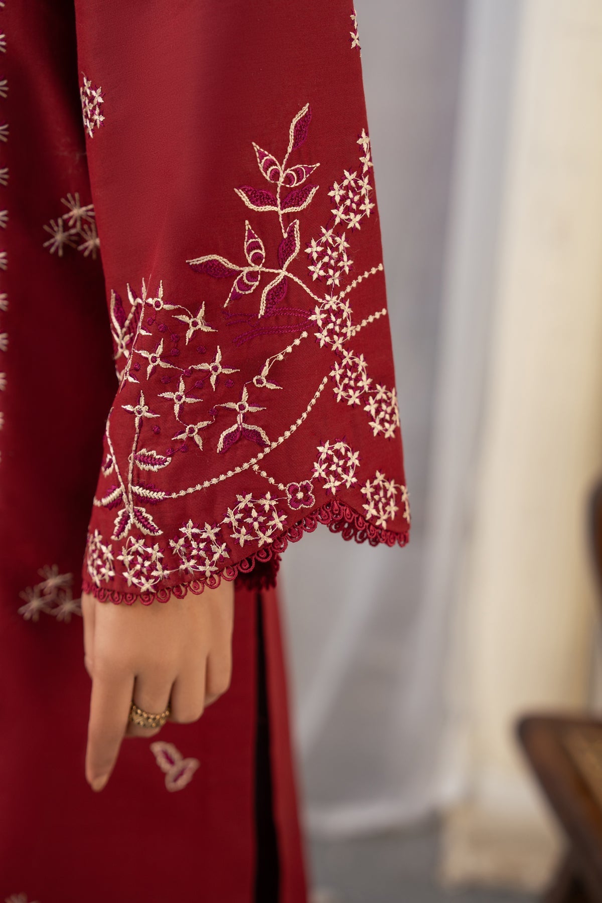 Xenia Formals | Namah Lawn 26 | ALIF - Formal Dress - available at Maria Faisal in UK and USA.