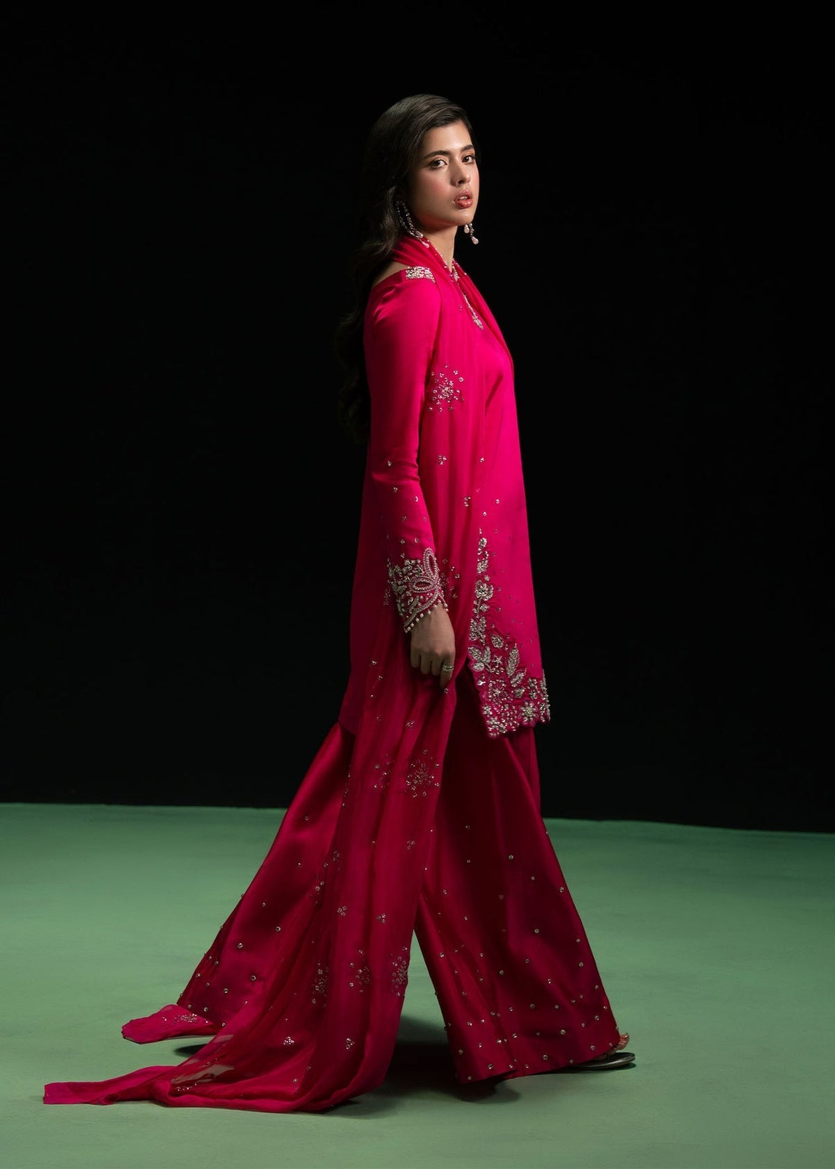 Dastoor | Leia Luxury Pret 26 | Erna - Formal Dress - available at Maria Faisal in UK and USA.