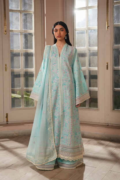 Afrozeh | Florette 26 | Saphira - Luxury Dress - available at Maria Faisal in UK and USA.