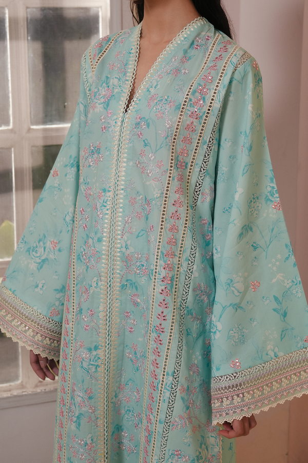 Afrozeh | Florette 26 | Saphira - Luxury Dress - available at Maria Faisal in UK and USA.