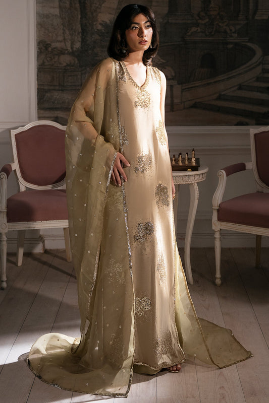 Mina Kashif | Emilie Formals | June - Formal Dress - available at Maria Faisal in UK and USA.