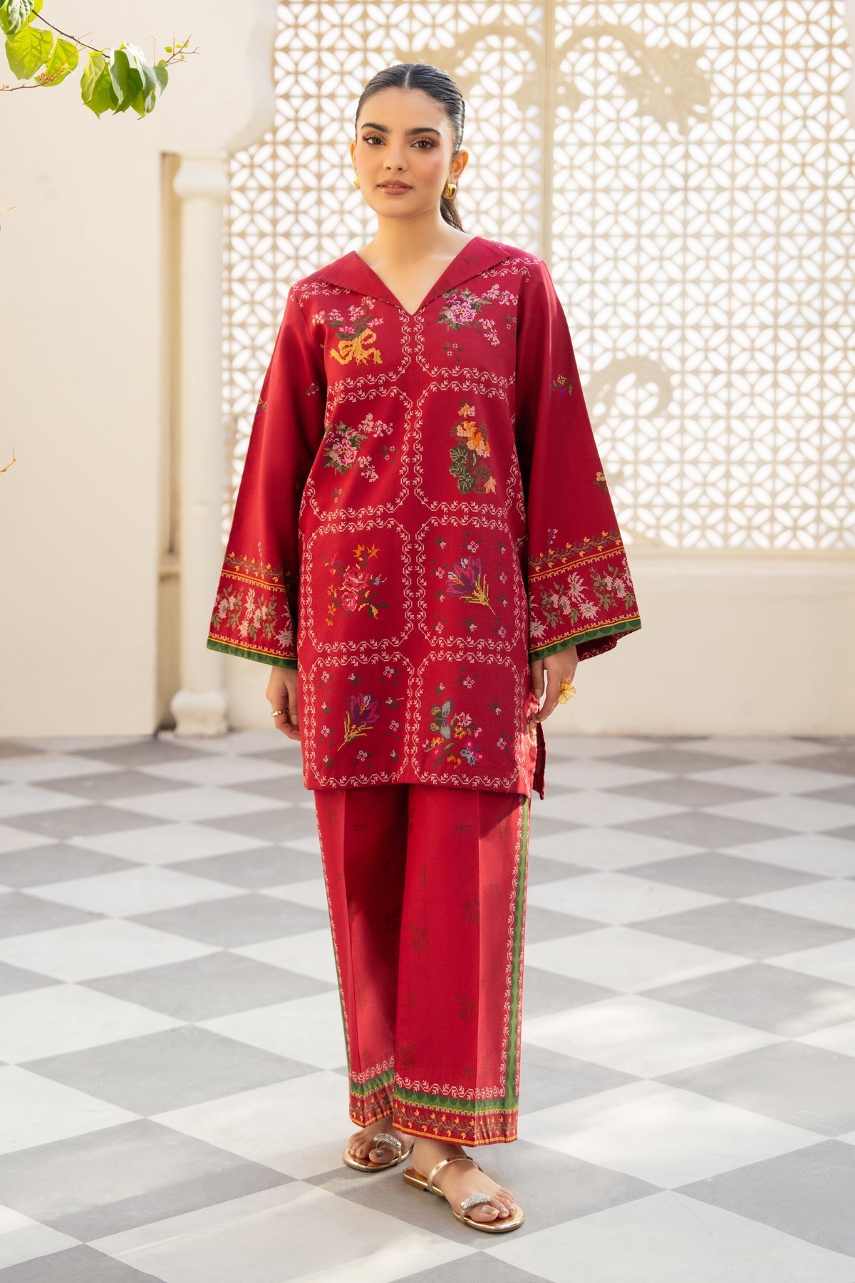 Xenia Formals | Sun Seeking | SELENNA - Formal Dress - available at Maria Faisal in UK and USA.