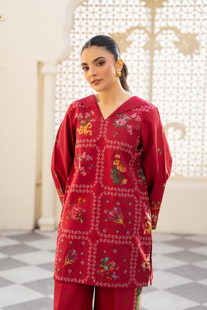 Xenia Formals | Sun Seeking | SELENNA - Formal Dress - available at Maria Faisal in UK and USA.