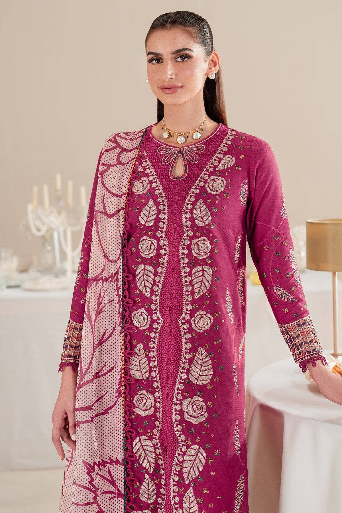 Jazmin | Iris Luxury Lawn 25 | IL'25-D05 by Maria Faisal - Registered Vendor of : Jazmin - type : Ladies Clothes - 100% original wedding dresses