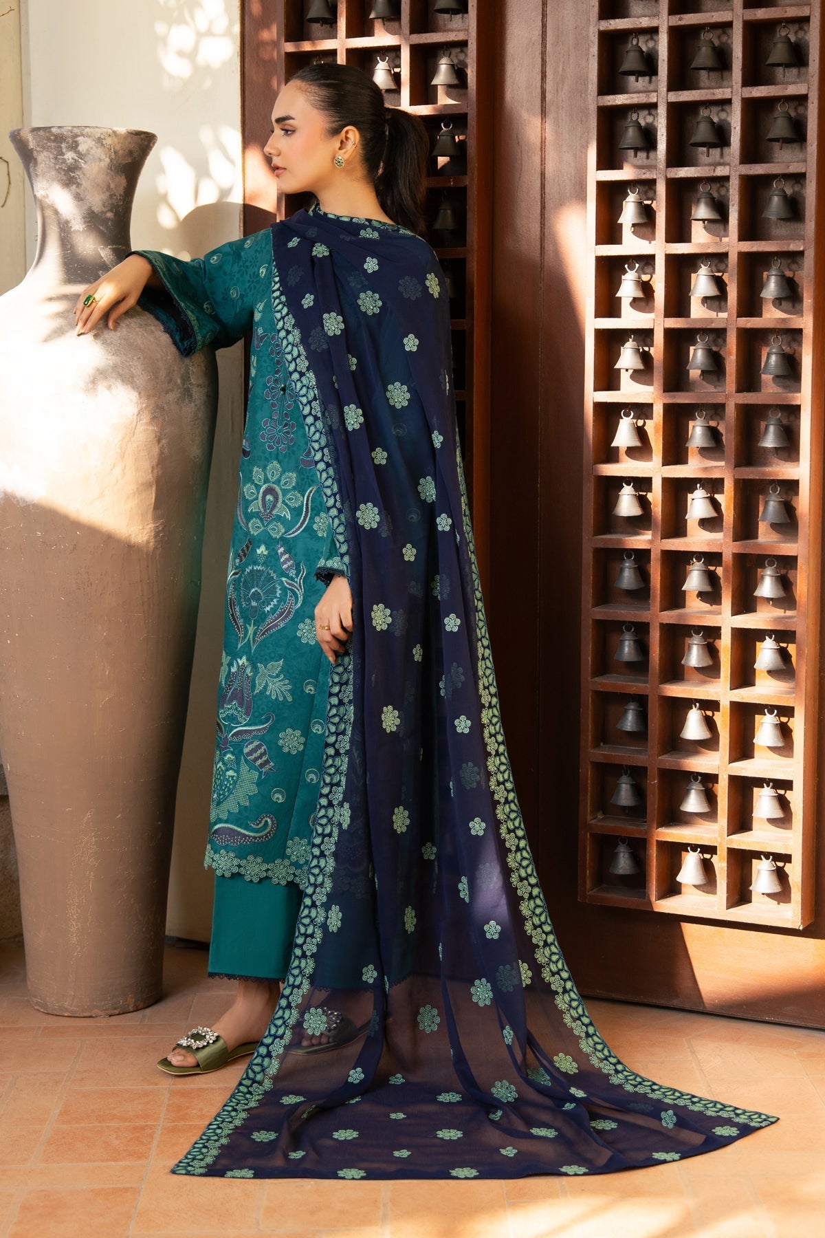 Xenia Formals | Namah Lawn 26 | NIRA - Formal Dress - available at Maria Faisal in UK and USA.