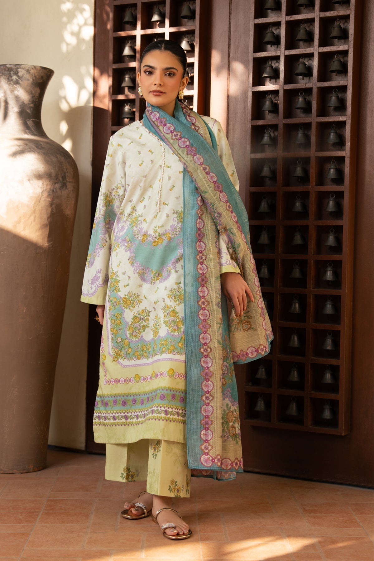Xenia Formals | The Eid Edit | VANILA - Casual Dress - available at Maria Faisal in UK and USA.
