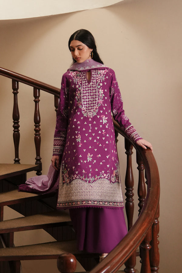 Afrozeh | Florette 26 | Lilace - Luxury Dress - available at Maria Faisal in UK and USA.