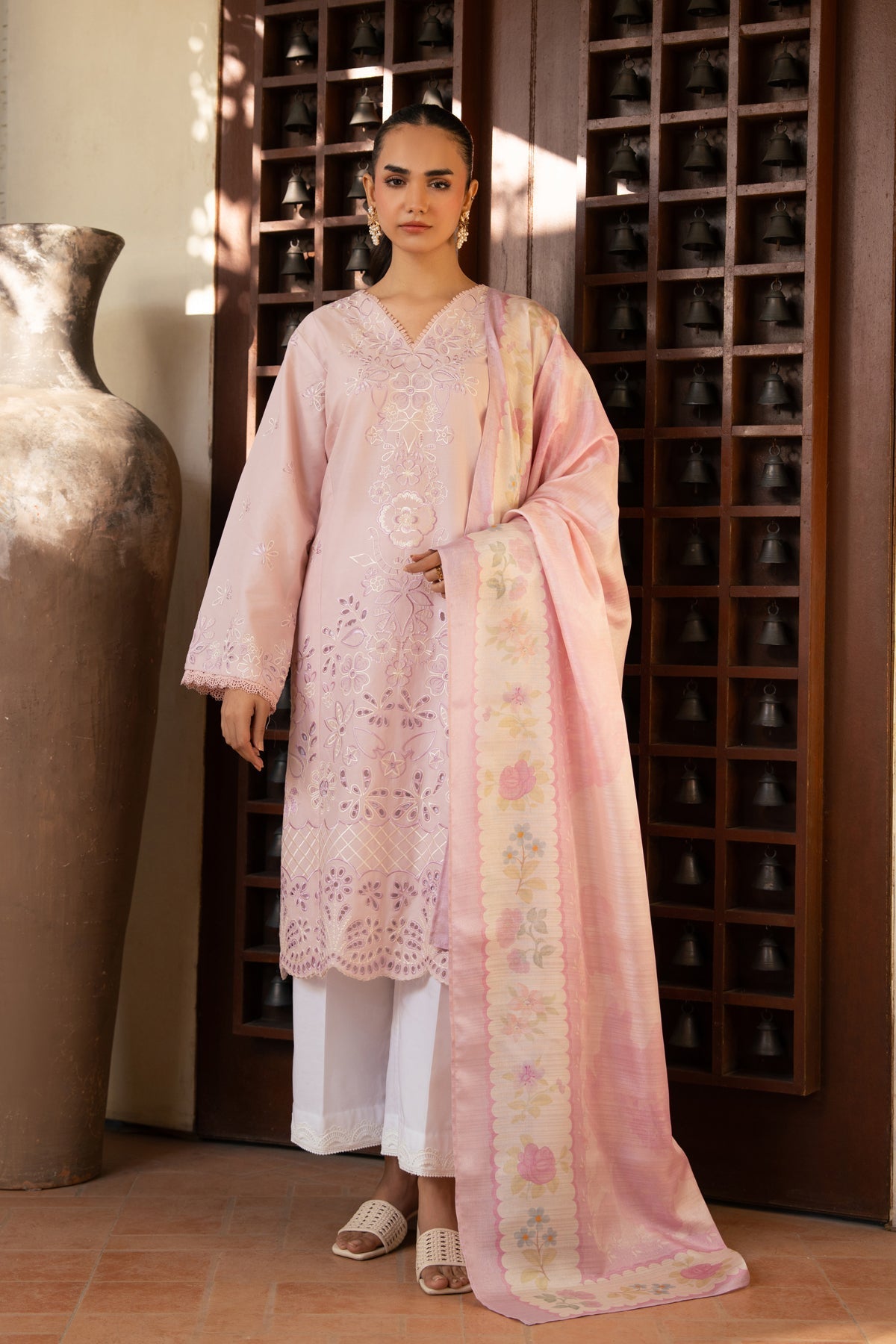 Xenia Formals | Namah Lawn 26 | EDRA - Formal Dress - available at Maria Faisal in UK and USA.