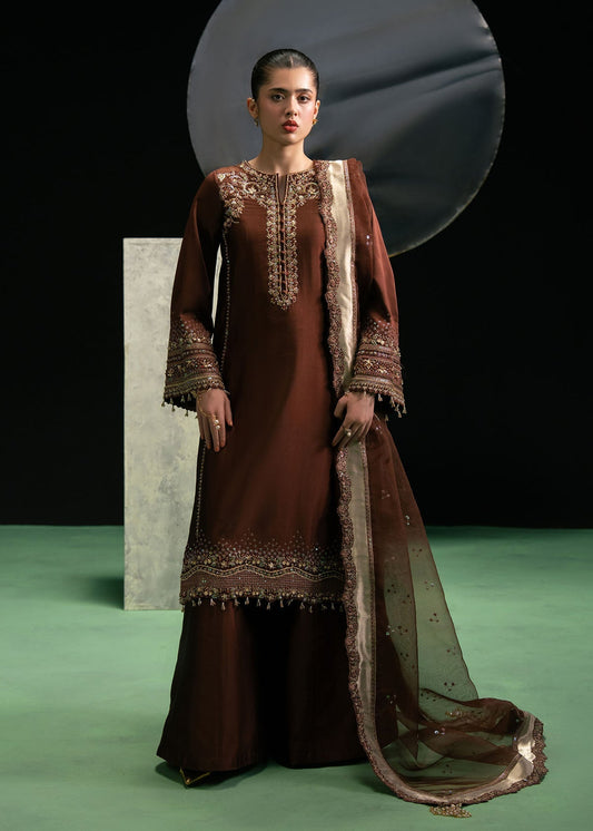 Dastoor | Leia Luxury Pret 26 | David off - Formal Dress - available at Maria Faisal in UK and USA.